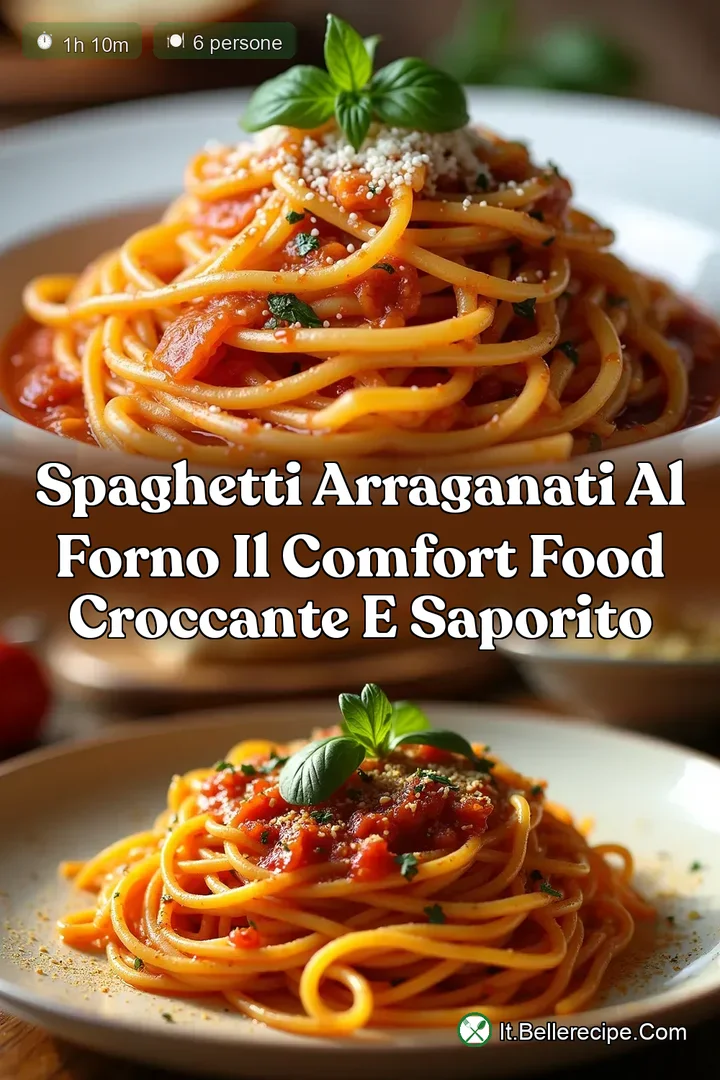 Spaghetti Arraganati al Forno Il Comfort Food Croccante e Saporito
