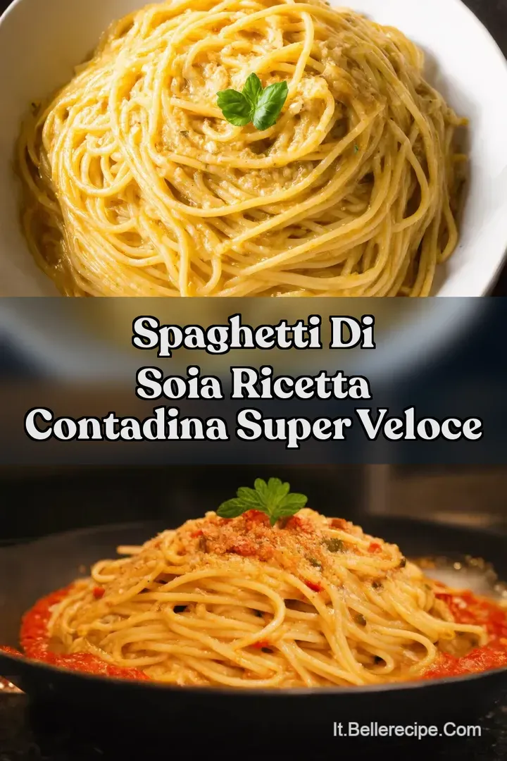 Spaghetti Di Soia Ricetta Contadina Super Veloce