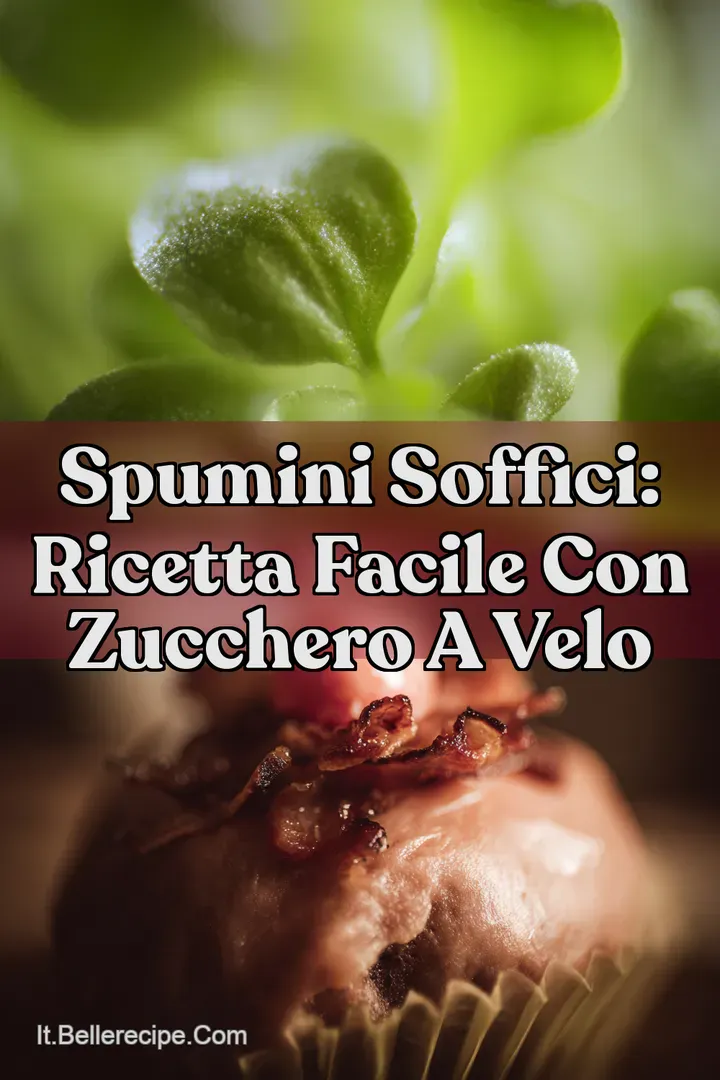 Spumini Soffici: Ricetta Facile con Zucchero a Velo