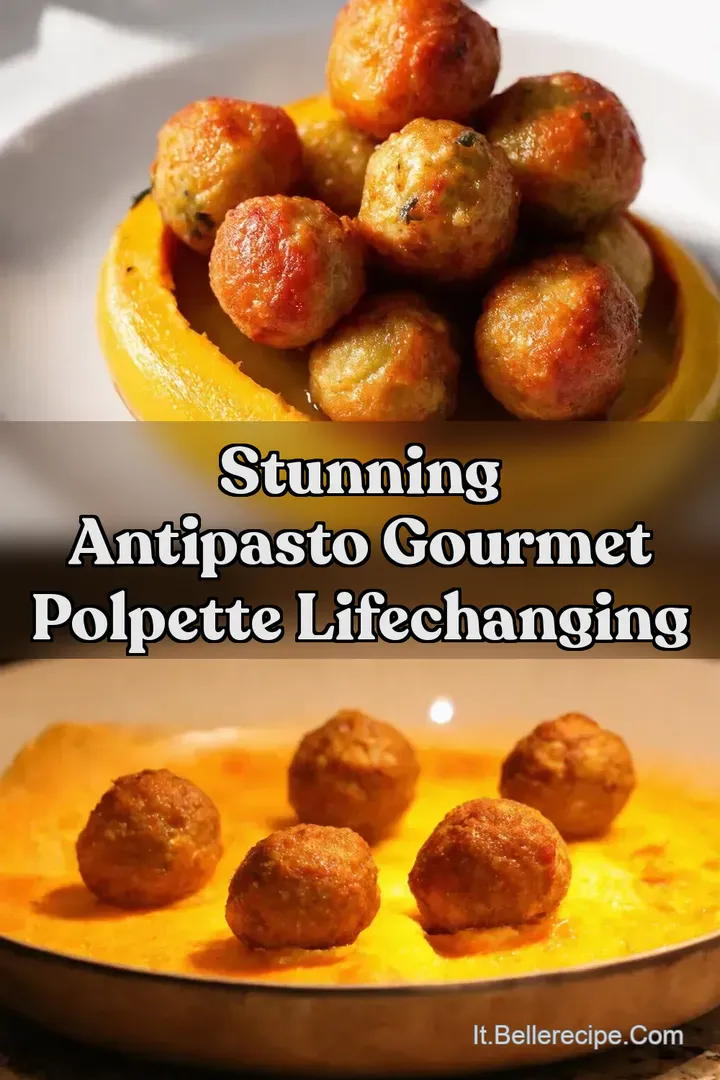 Stunning Antipasto Gourmet Polpette LifeChanging
