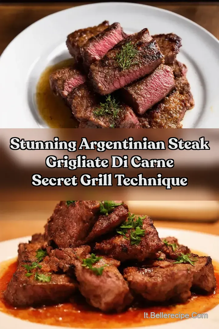 Stunning Argentinian Steak Grigliate di Carne Secret Grill Technique