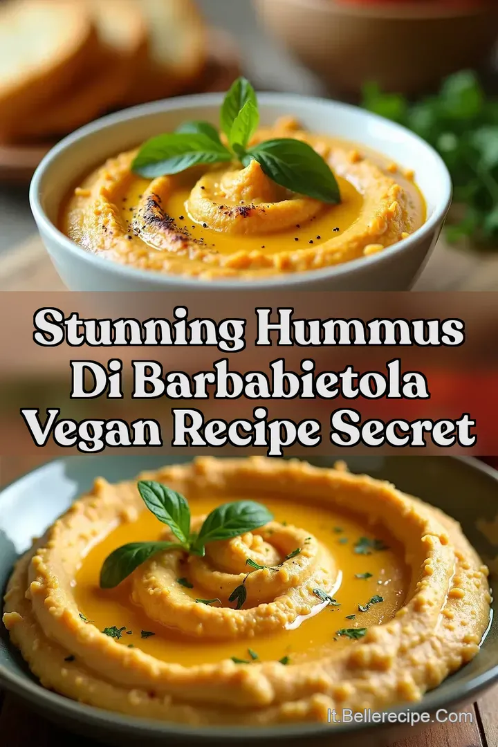 Stunning Hummus di Barbabietola Vegan Recipe Secret