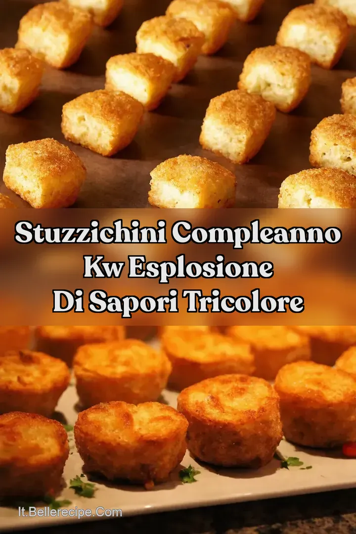Stuzzichini Compleanno kw Esplosione di Sapori Tricolore