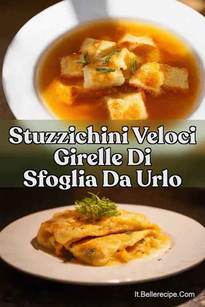 Stuzzichini veloci Girelle di Sfoglia da Urlo