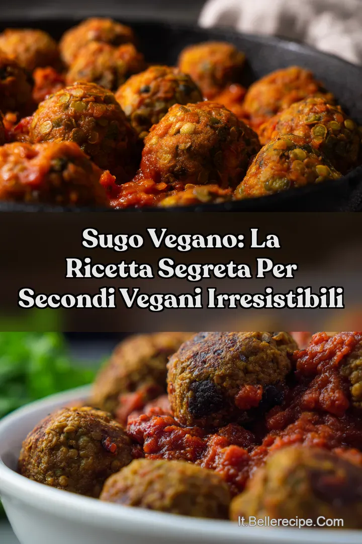 Sugo Vegano: La Ricetta Segreta per Secondi Vegani Irresistibili