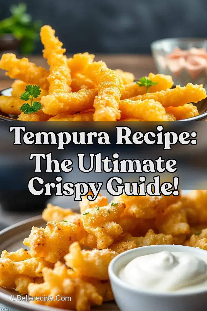 Tempura Recipe: The Ultimate Crispy Guide!