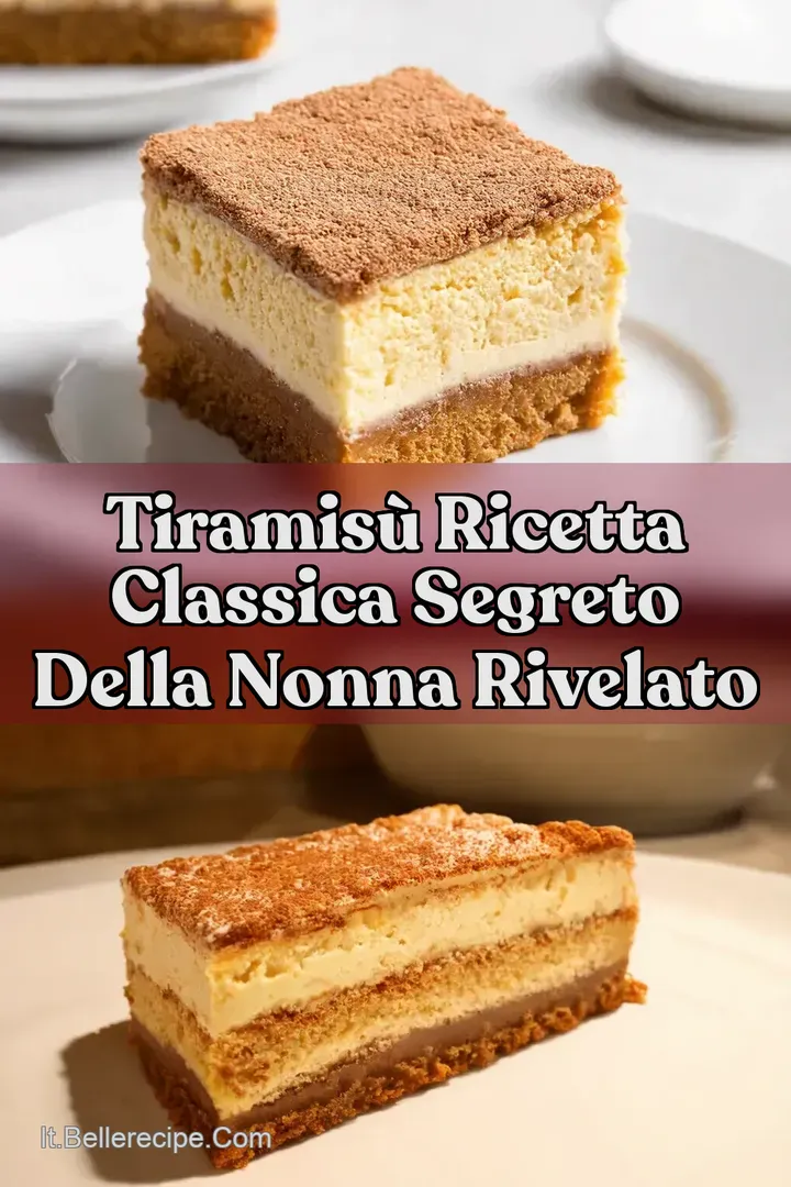 Tiramis&ugrave; Ricetta Classica Segreto della Nonna Rivelato