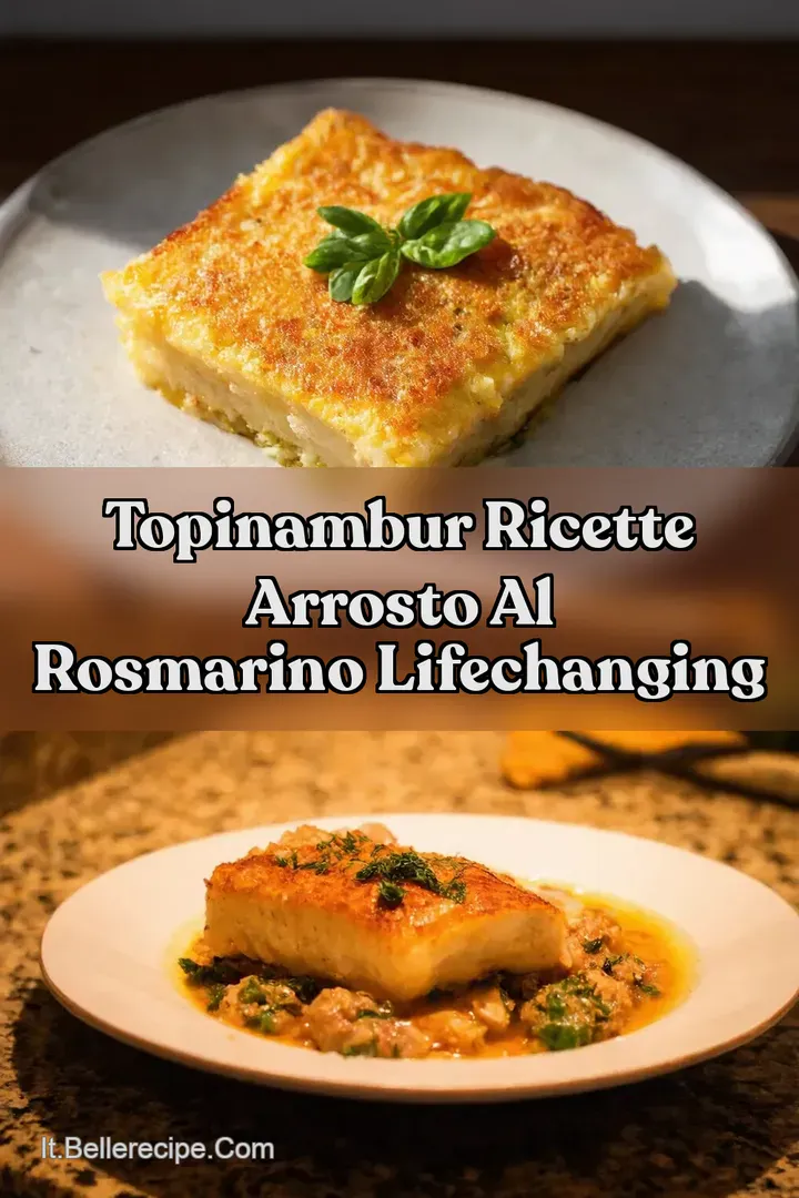Topinambur Ricette Arrosto al Rosmarino LifeChanging