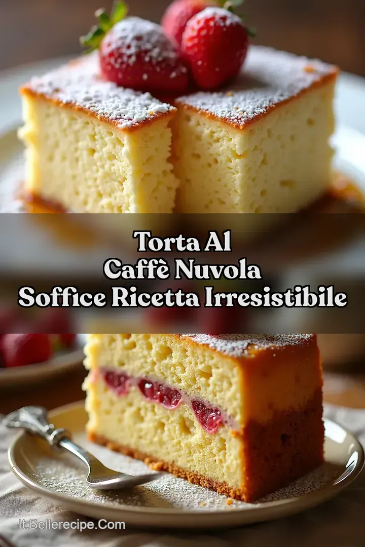 Torta al Caff&egrave; Nuvola Soffice Ricetta Irresistibile