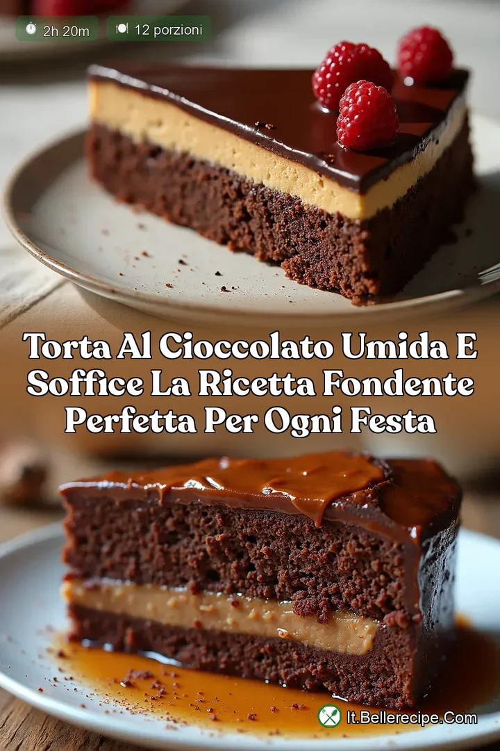 Torta al Cioccolato Umida e Soffice La Ricetta Fondente Perfetta per Ogni Festa