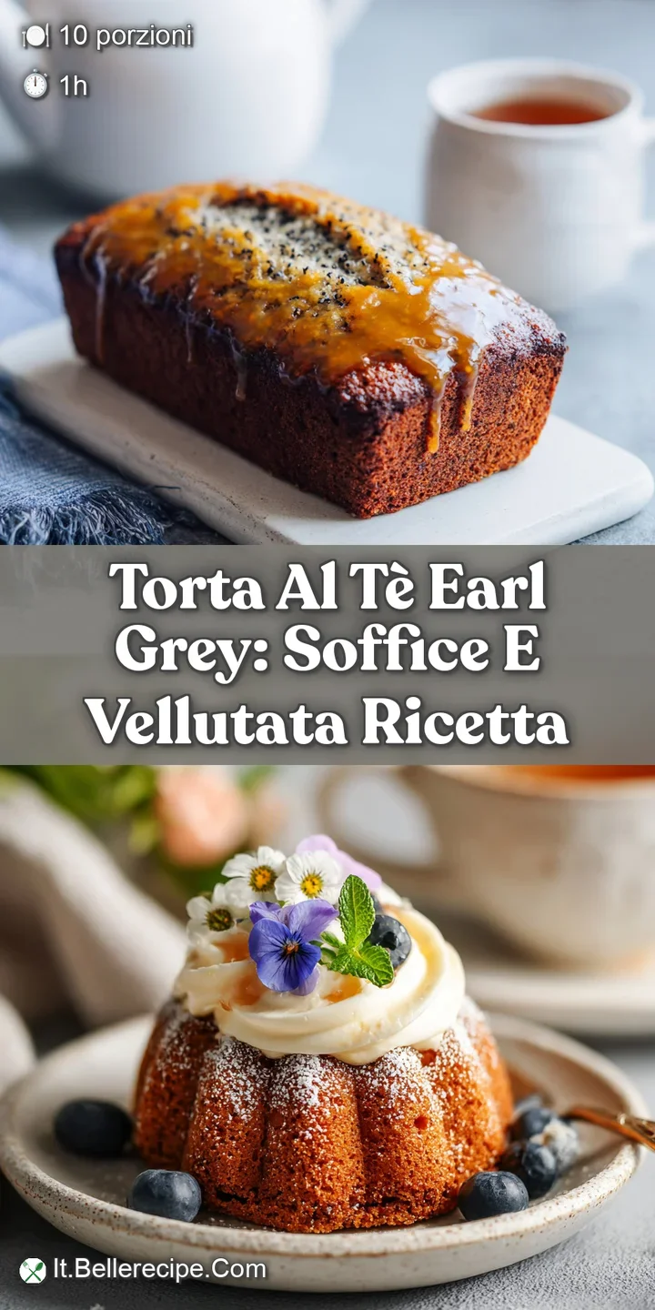 Close-up reveals the cake's soft, airy texture and the fragrant Earl Grey tea leaves baked within. Delicious and inviting!