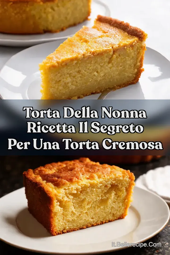 Torta della Nonna Ricetta Il Segreto per una Torta Cremosa