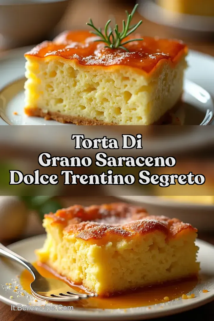 Torta di Grano Saraceno Dolce Trentino Segreto