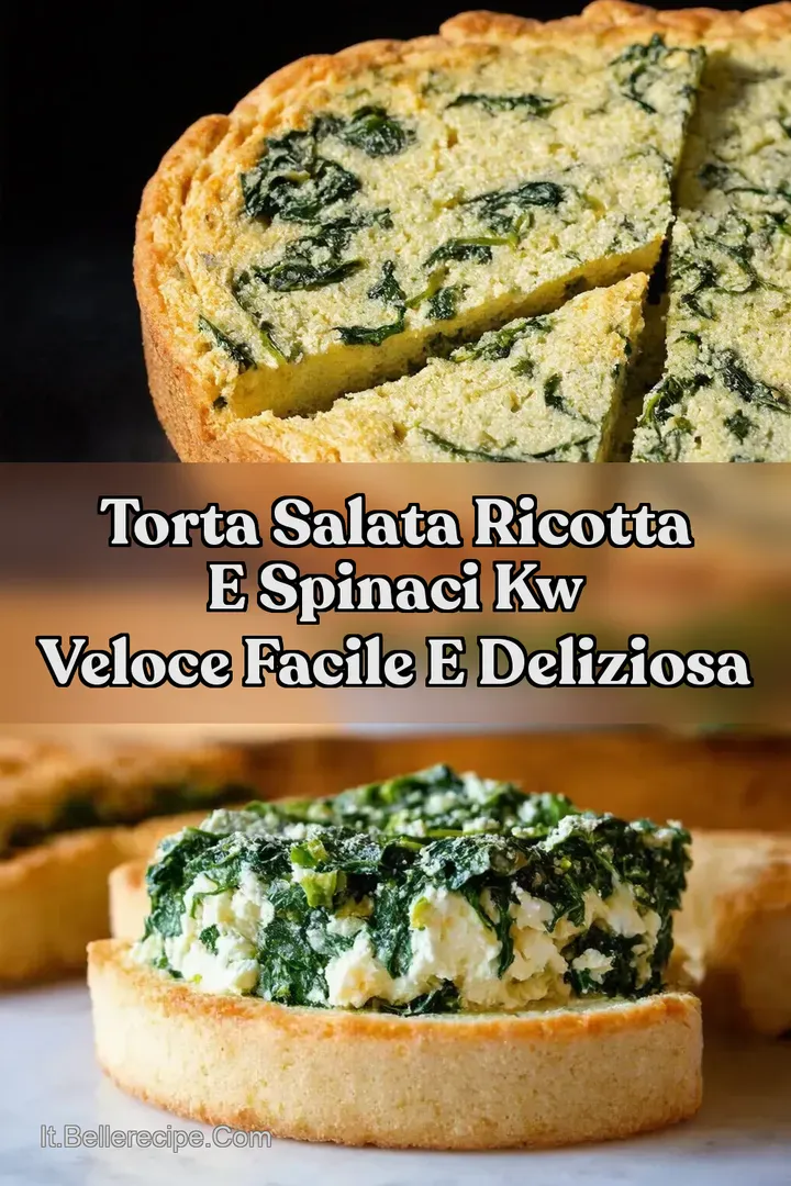 Torta Salata Ricotta e Spinaci kw Veloce Facile e Deliziosa
