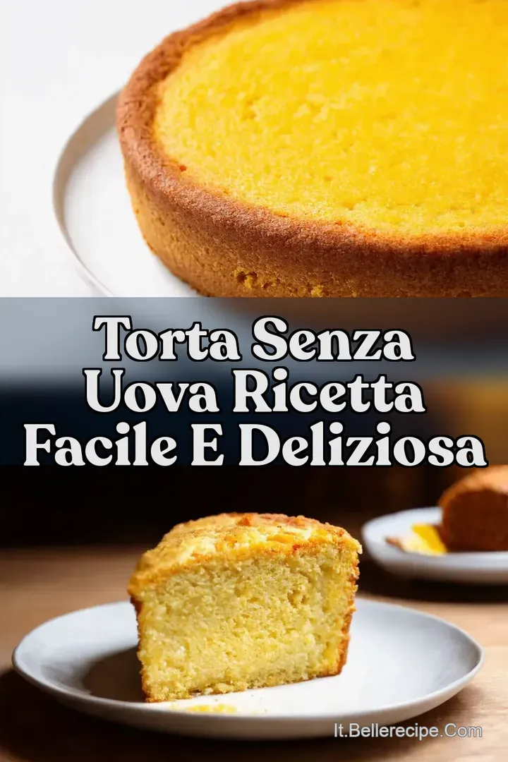 Torta Senza Uova Ricetta Facile e Deliziosa