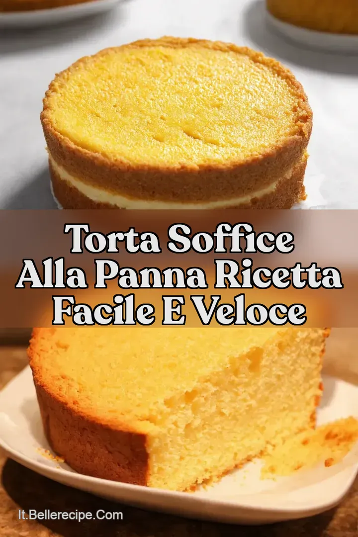 Torta Soffice alla Panna Ricetta Facile e Veloce