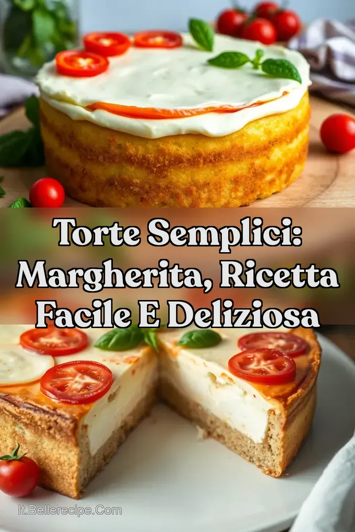 Torte Semplici: Margherita Ricetta Facile e Deliziosa