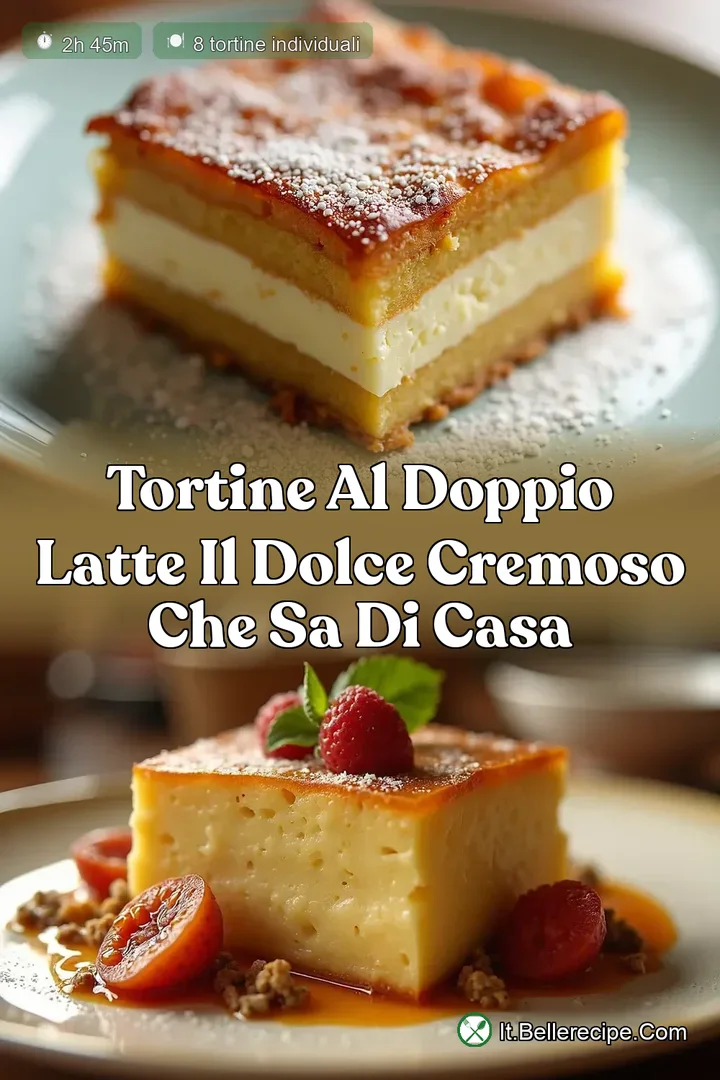 Tortine al Doppio Latte Il Dolce Cremoso Che Sa di Casa