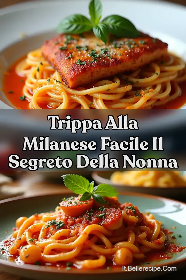 Trippa alla Milanese Facile Il Segreto della Nonna