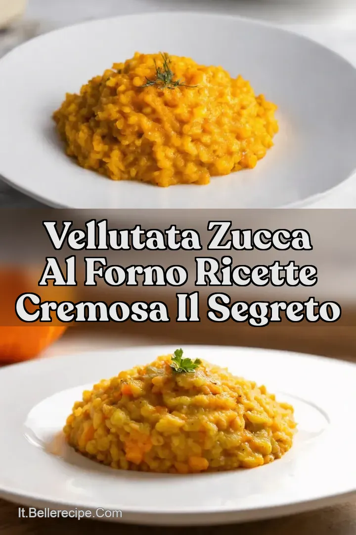 Vellutata Zucca al Forno Ricette Cremosa Il Segreto