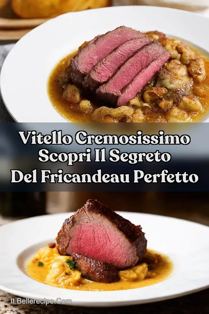 Vitello Cremosissimo Scopri il Segreto del Fricandeau Perfetto