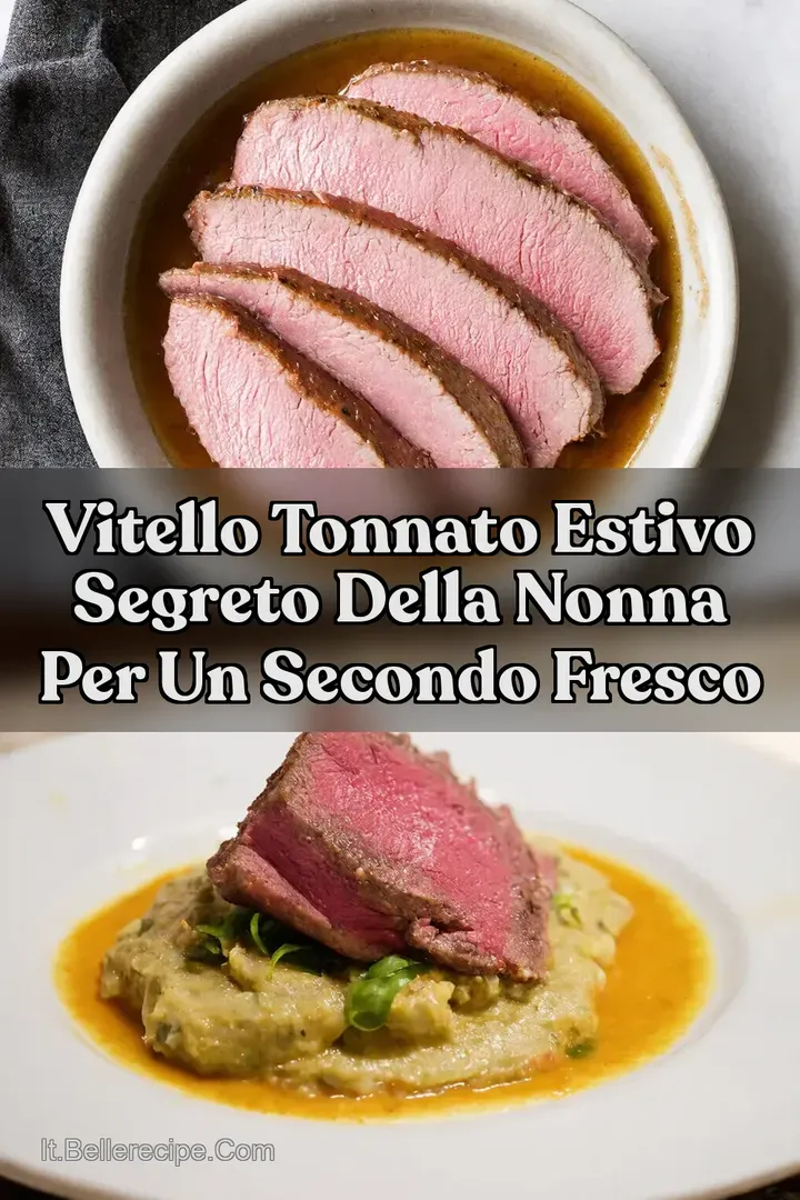 Vitello Tonnato Estivo Segreto della Nonna per un Secondo Fresco