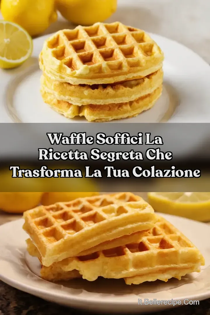 Waffle Soffici La Ricetta Segreta Che Trasforma La Tua Colazione