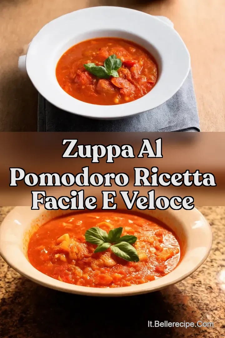 Zuppa al Pomodoro Ricetta Facile e Veloce
