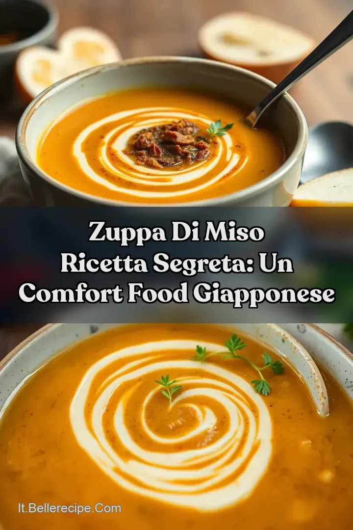 Zuppa di Miso Ricetta Segreta: Un Comfort Food Giapponese