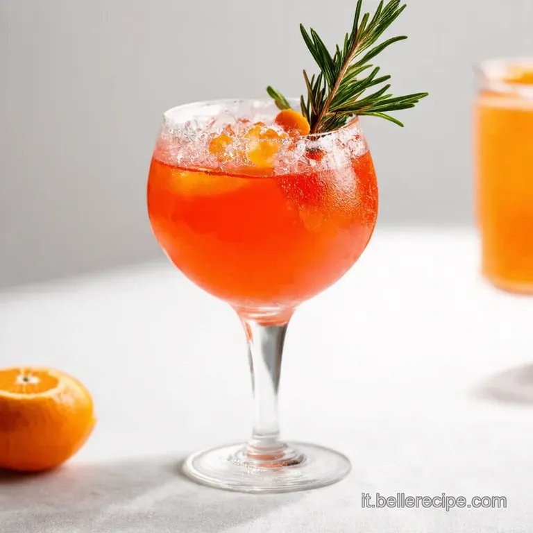 Arancia Rossa e Rosmarino Spritzer