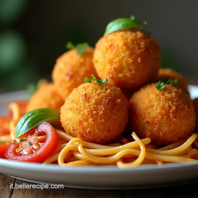Arancini di Riso Siciliani alla Carne