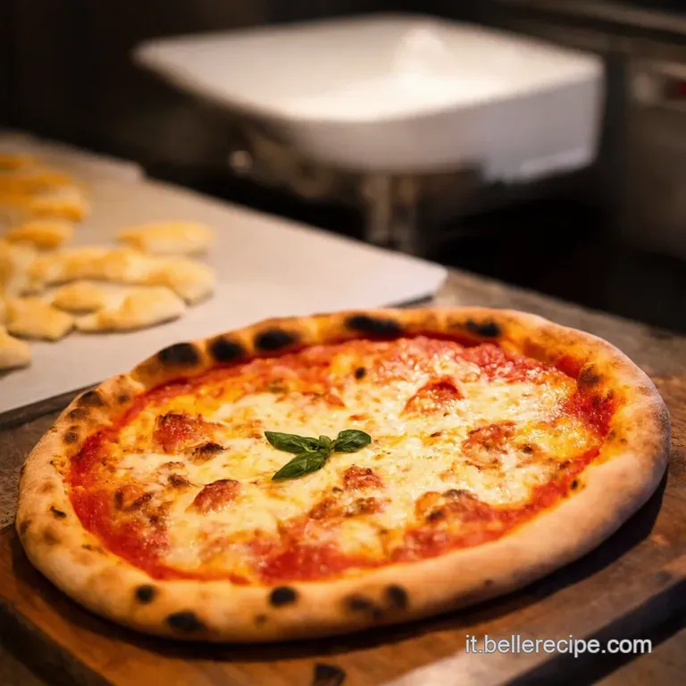 Autentica Pizza Napoletana Fatta in Casa presentation