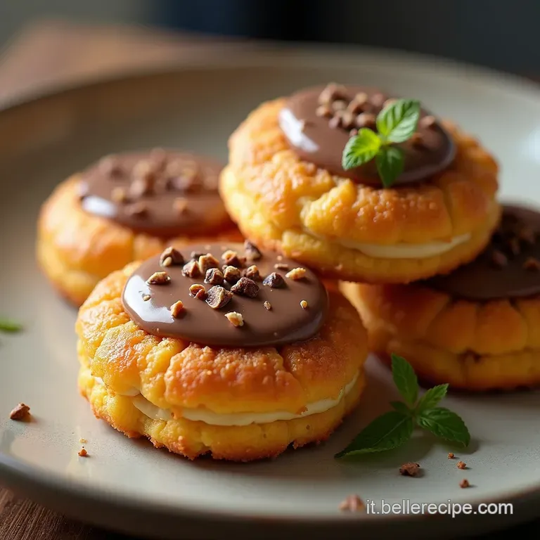 Baci di Dama Autentici Frollini alle Nocciole con Cuore di Cioccolato Fondente