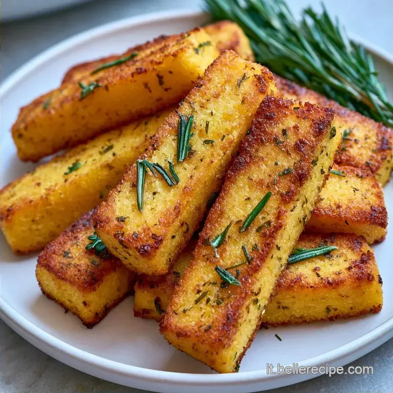 Bastoncini Di Polenta Croccanti Al Forno