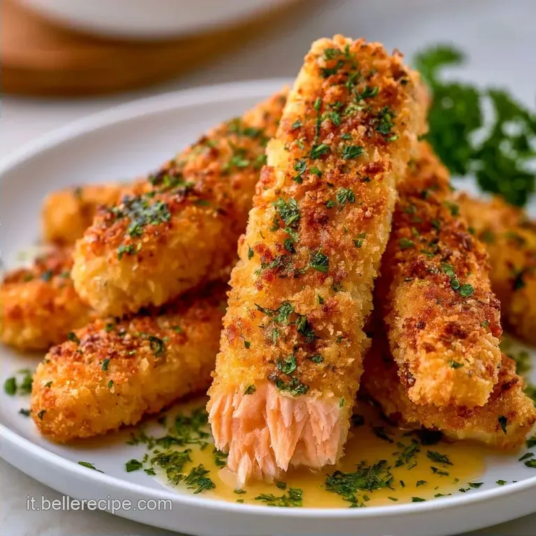 Bastoncini Di Salmone Croccanti