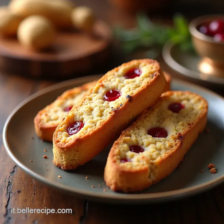 Biscotti Ai Frutti Rossi Casalinghi presentation