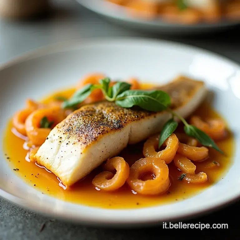 Branzino al Vapore La Leggerezza del Mare con un Tocco di Sole
