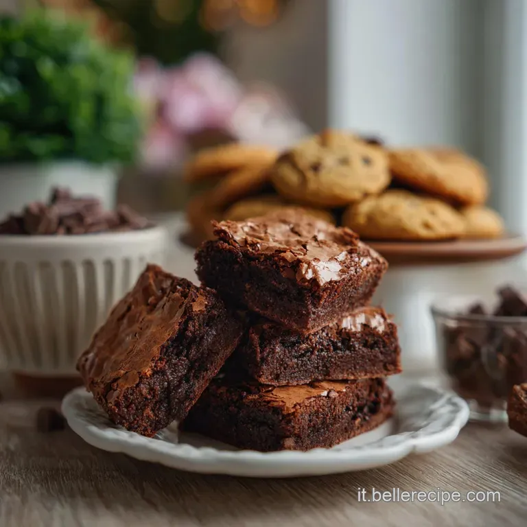 I Migliori Brownies Cioccolato e Biscotti