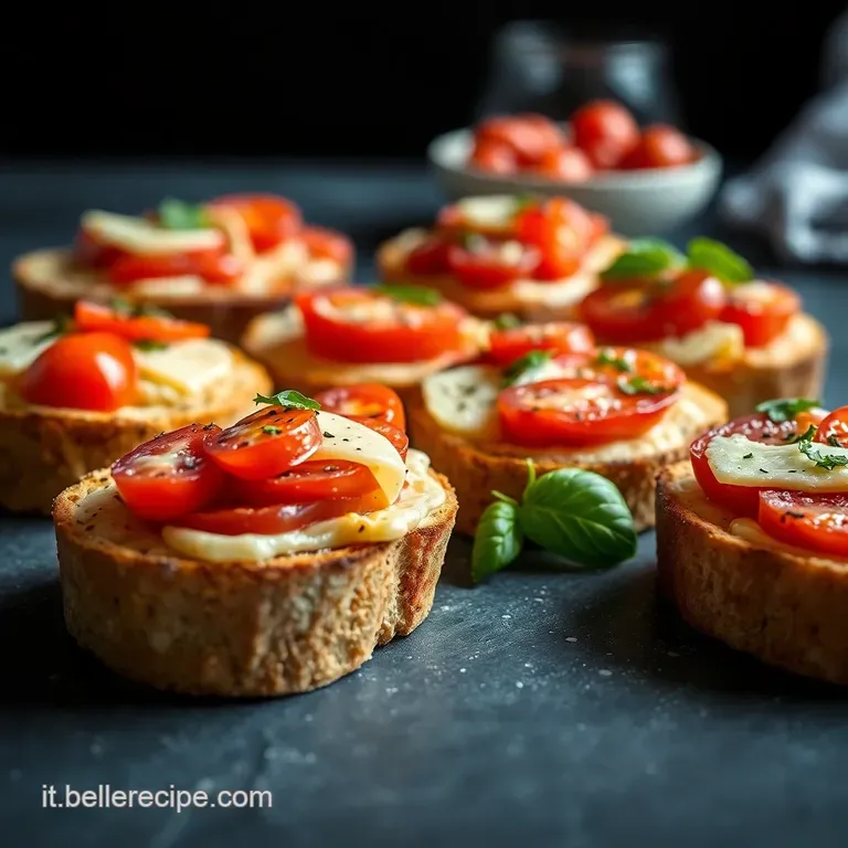 Bruschetta alla Che Chef: Pomodoro Basilico e Magia!