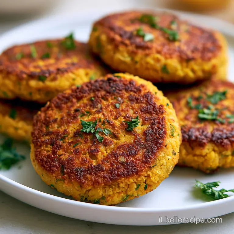 Burger croccante dorato adagiato su un letto di rucola fresca con fette di pomodoro e salse colorate in un piatto moderno.