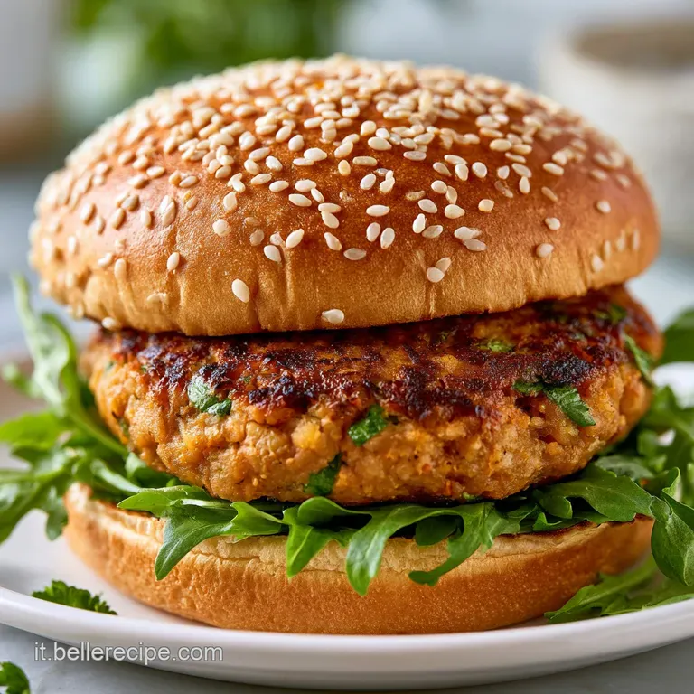 Hamburger Vegetale Perfetto: Lenticchie e Noci