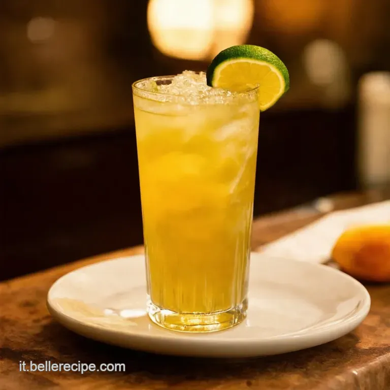 Caipirinha Brazils Sunshine in a Glass presentation