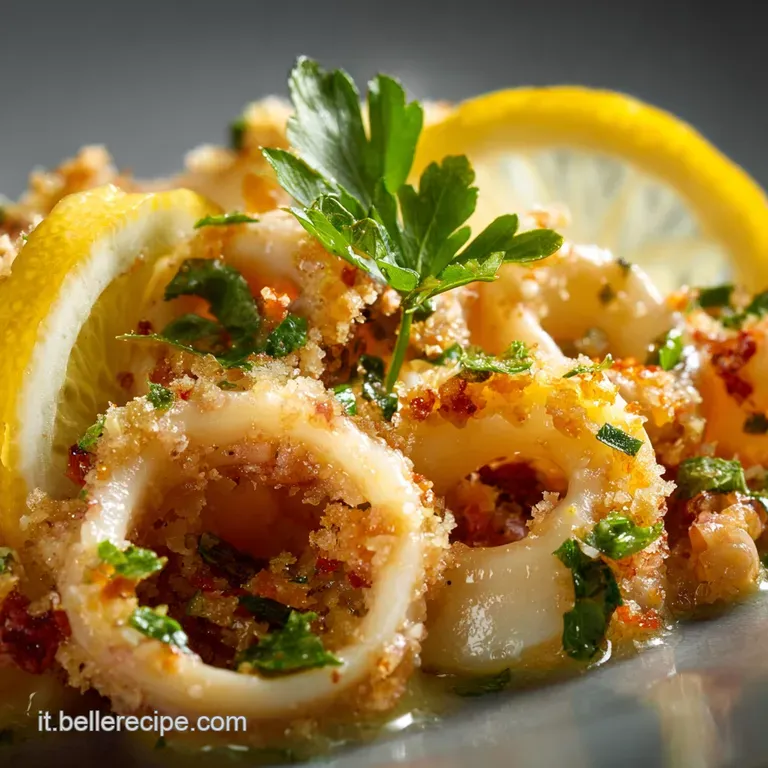Calamaretti al Profumo di Limone e Menta il Segreto per la Tenerezza