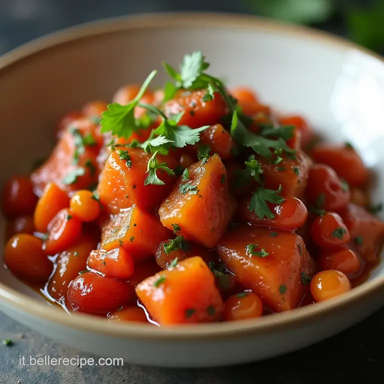 Caponata Siciliana della Nonna Il Perfetto Equilibrio Agrodolce