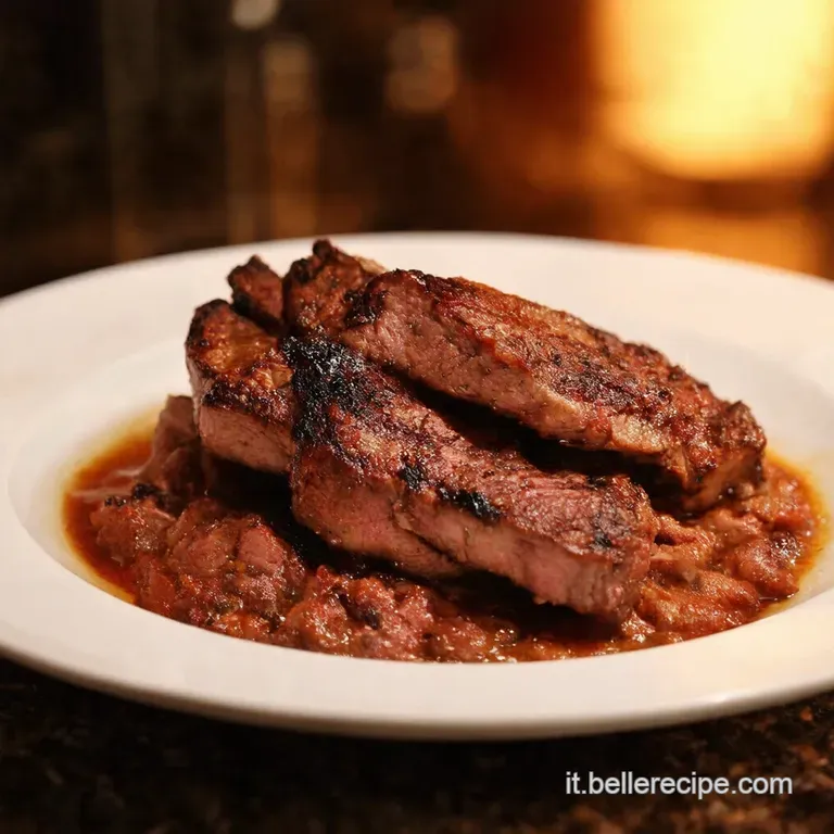 Carne Alla Griglia Marinata Esplosione Di Sapore presentation