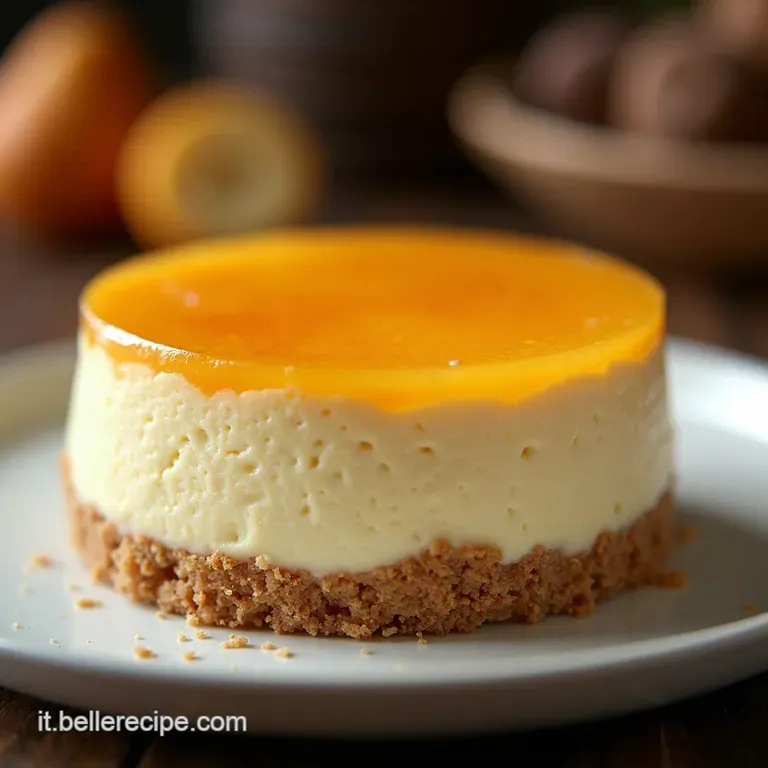 Il Sogno dAutunno Cheesecake Cremosa alle Pere Speziate Senza Glutine