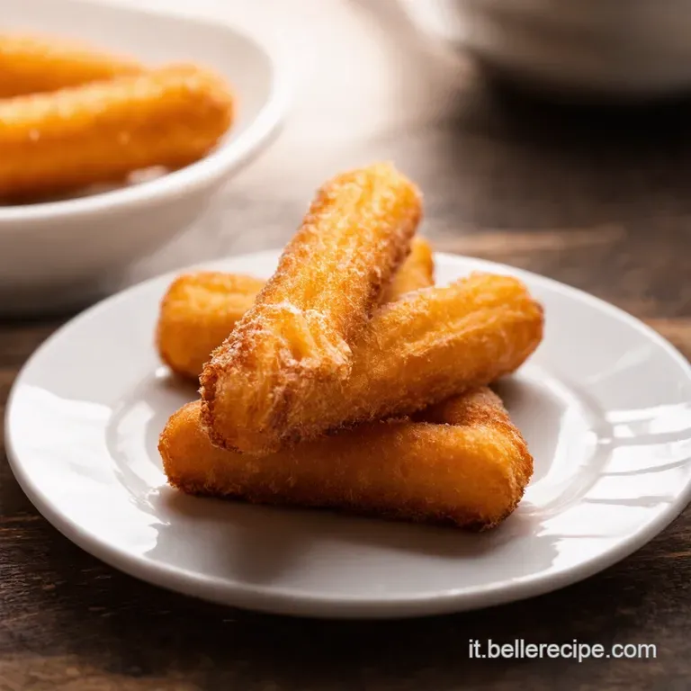 Churros Croccantissimi con Salsa al Cioccolato Come in Spagna