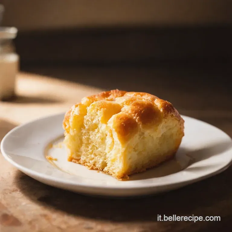 Ciambella Soffice Alla Confettura Di Pesche presentation