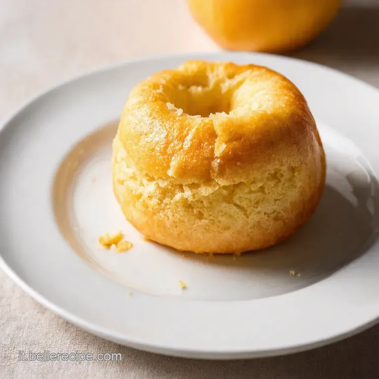 Ciambella Soffice alla Confettura di Pesche