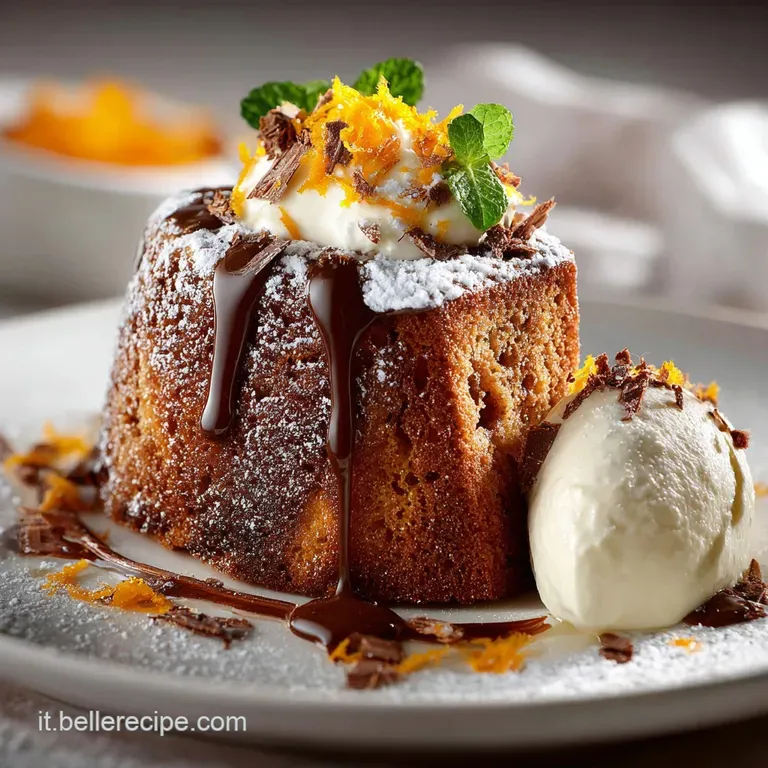 Coppa di pandoro crema allarancia e cioccolato la Fantasia dInverno